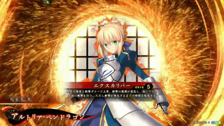 武将「アルトリア・ペンドラゴン」 (エクスカリバー (えくすかりばー))